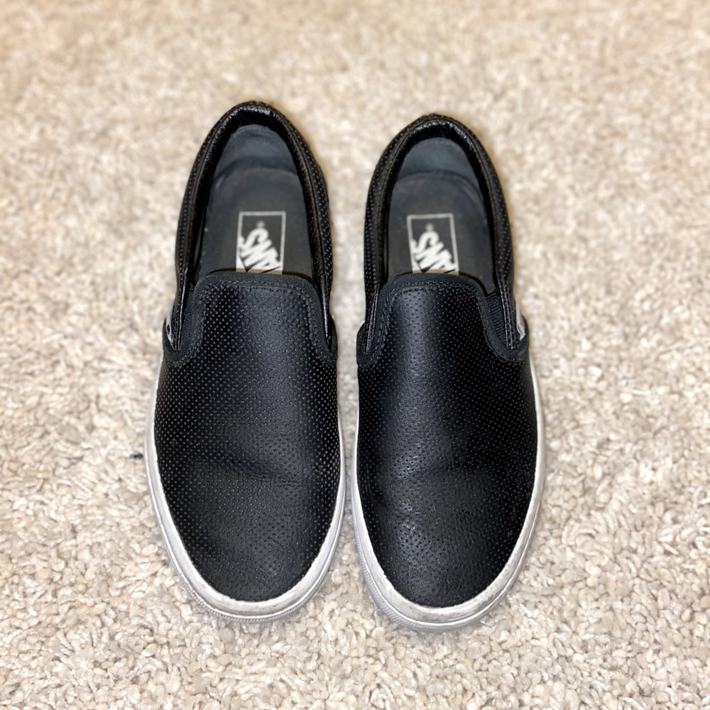 Vans Perf Leather Slip-On Shoes